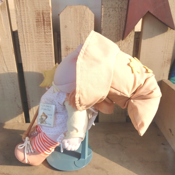 Vintage Fabrizio Bumpkin Bunch Witchy Boo Cloth Doll 1984 Unique Whimsical Doll - Picture 11 of 12